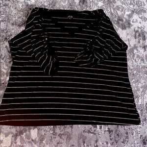 Black and gold shirt